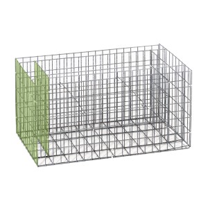 Gabion raised bed / Extension basket