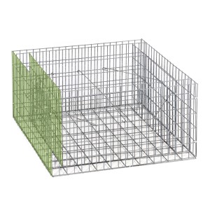 Gabion raised bed / Extension basket