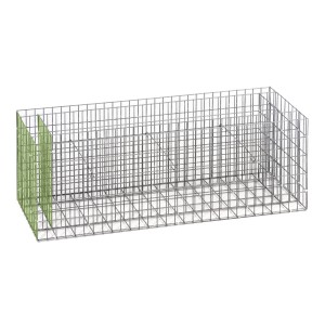 Gabion raised bed / Extension basket