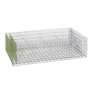 Gabion raised bed / Extension basket