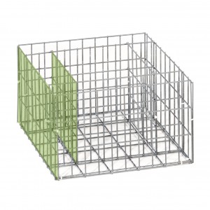 Gabion raised bed / Extension basket