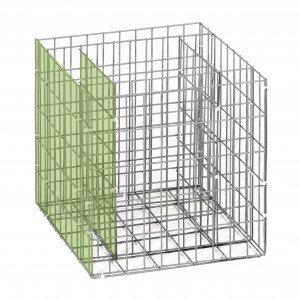 Gabion raised bed / Extension basket